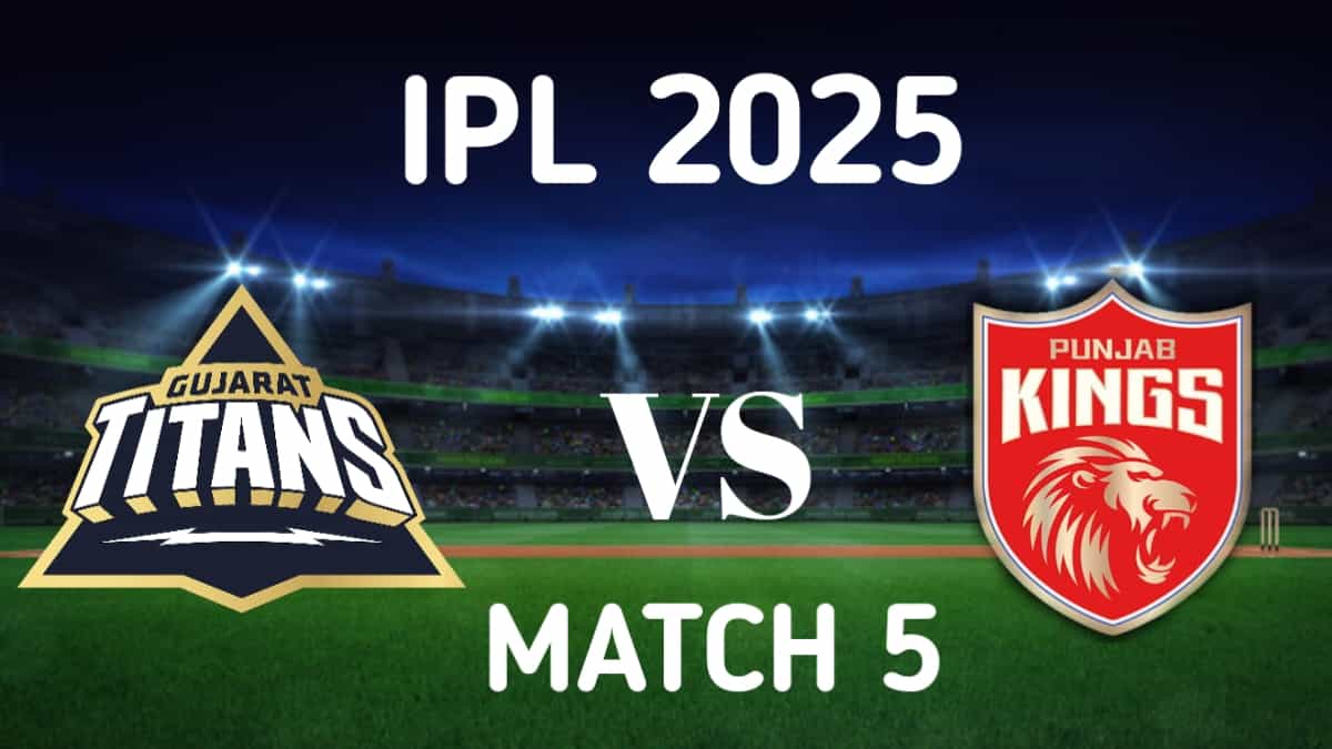 Gujarat Titans vs Punjab Kings Dream11 IPL 2025 Match 5 Prediction